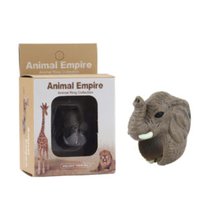 animal Elephant ring toy zoo promotion toy for kids
