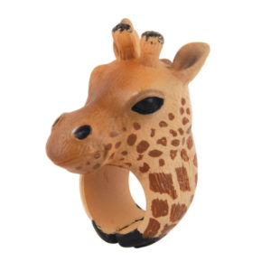 Giraffe ring toy kids ring toys simulation animal gift