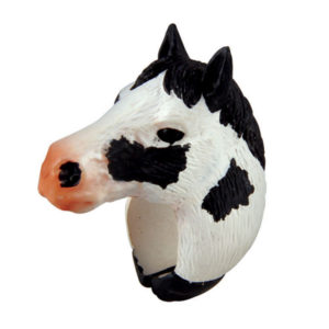 Paint horse kids ring toy novelty animal gifts