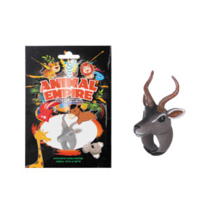 Antelope ring toy plastic ring toy simulation animal gift