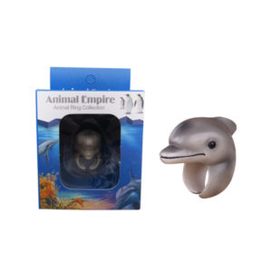 Dolphin toy ring aqcuarium toy marine animals toys