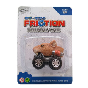 Animal toy lion head truck pull back animal vehicles