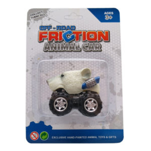 Polar bear toy animal truck toy pull back vehicle toys