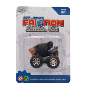 Black bear car animal truck toy pull back vehicle toys