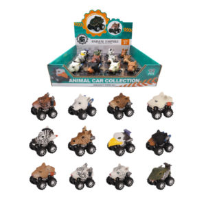 Wild animal car animal car toy zoo toy vehicles set