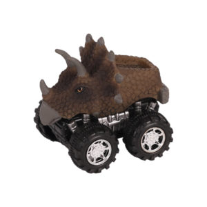 Friction dinosaur car dinosaur head toy pull back dino truck