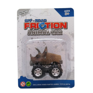 Triceratops car toy Dino car toy friction pull back truck toys