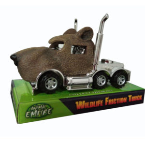 Brown bear truck toy friction truck toy animals