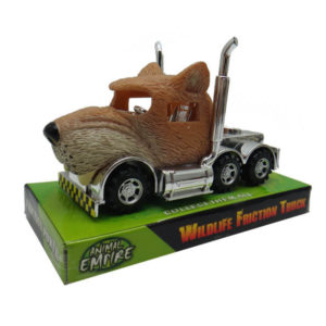 Cougar truck toy friction truck toy animal