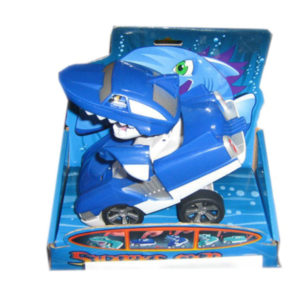 Freewheel shark toy transform car animal toy