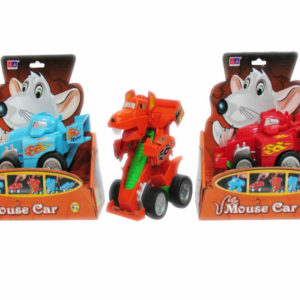 Transform vehicle toy mouse freewheel car