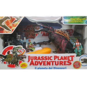 Dinosaur rescue toy animal set plastic toy