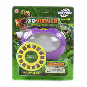 Dinosaur toy 3D viewer toy time machine