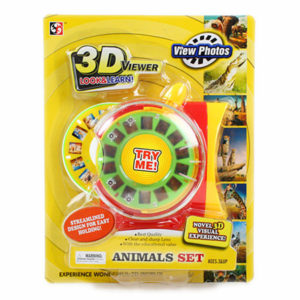 3D viewer toy time machine animal toy