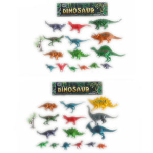 Hard body dinosaur animal set funny toy