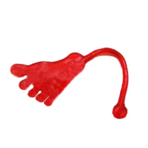 Sticky foot TPR toy funny toy for kids