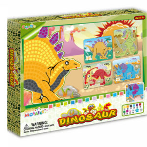 Mosaic paste toys dinosaur shape toy DIY toy