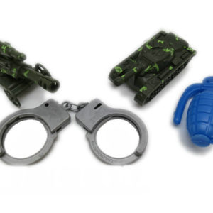 Handcuffs toy police set toy war play set