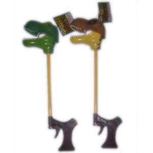Dinosaur grabber animal head plastic toy with IC