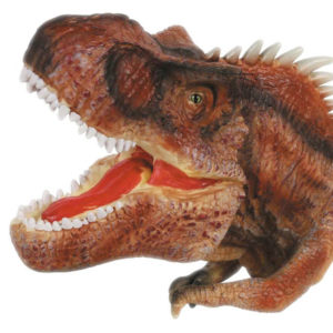Allosaurus puppet dinosaur toy animal set