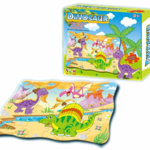 Puzzle game dinosaur set toy educational toy