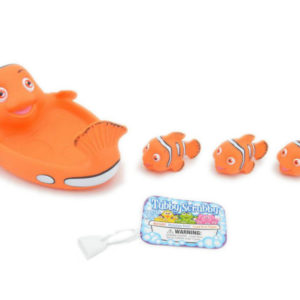 Clown fish family animal toy bathing toy