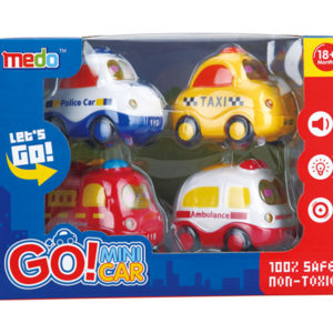 Cartoon toys mini car toy vehicle with light and music