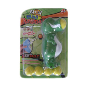 Dinosaur shooter animal squeeze popper vinyl toy