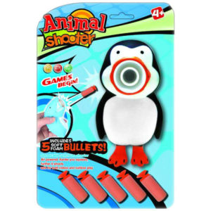 Penguin shooter outdoor toys vinyl animal toy