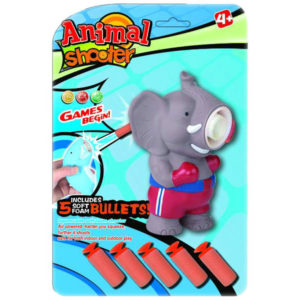 Elephant shooter outdoor toy vinyl animal toy