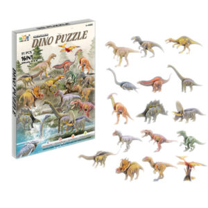 3D puzzle dinosaur set educational toy