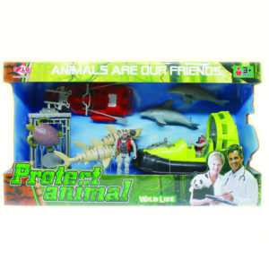 Protect animal toy rescue set ocean toy