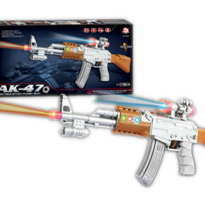 Submachine gun battery option toy shooter toy