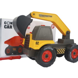 DIY excavator engineering car toy vehicle