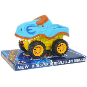 Cartoon car dinosaur vehicle friction toy
