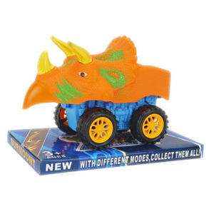 Friction dinosaur vehicle toy cartoon animal