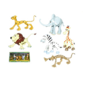 Wild animals cartoon toy figure toy