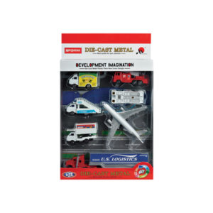Diecast car airport set plane toy series