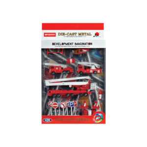 Fire engine set metal vehicle car set toy