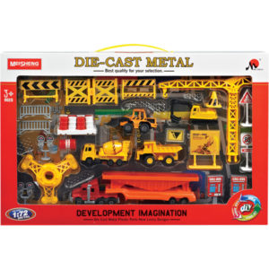 Diecast toy construction set car toy set