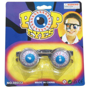 Shock glasses funny eye ball pop eyes toy