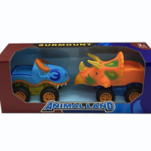 Cartoon dinosaur toy friction car toy vehicle