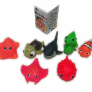 Little animal bathing toy cartoon toy set