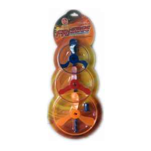 Flying frisbee pull string flying disc promotion toy
