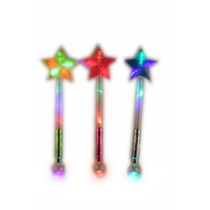 Cute star stick flashing toy party toy