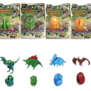 Transform dinosaur animal egg plastic toy