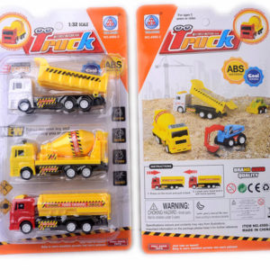 Toy truck pull back car engineering vehicle