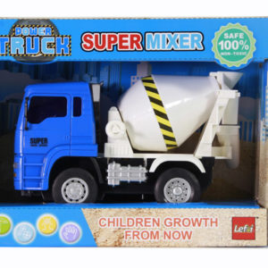 Friction power car mixer truck city vehicle toy