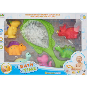 Bath toy set animals toy fish net toy