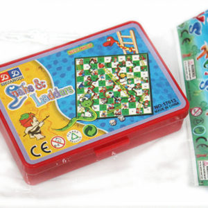 Snake and Ladders board game promotion toy